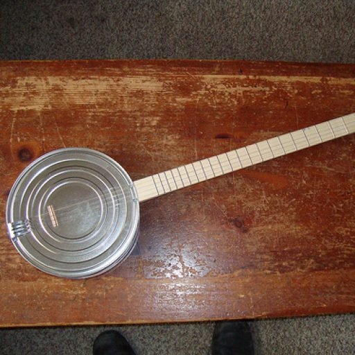 My First DIY Tin Can Banjo.